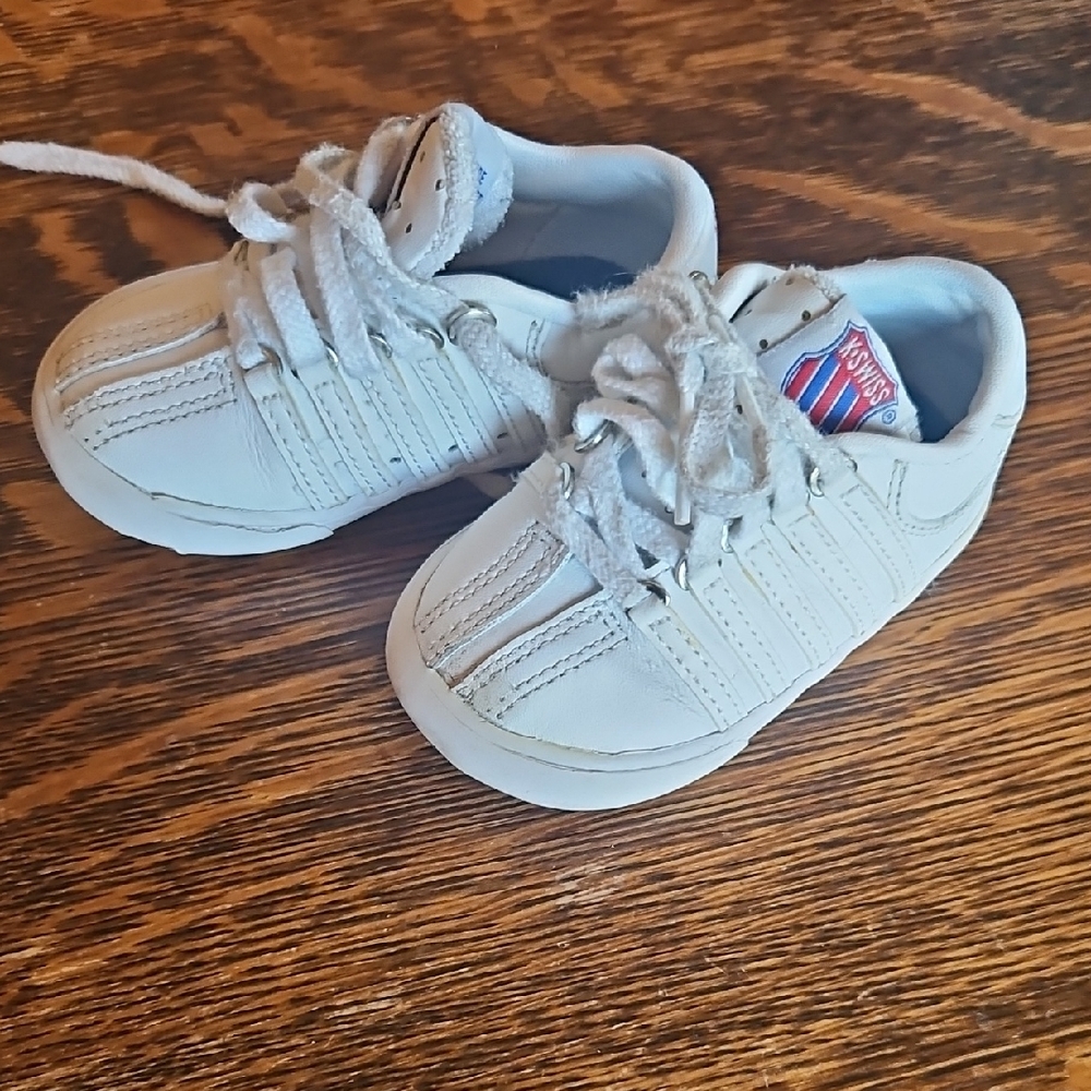 K-Swiss Classic White Kids Sneakers